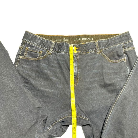Layne Bryant Straight Cut Jeans Size 22 Short Blue - Picture 10 of 11